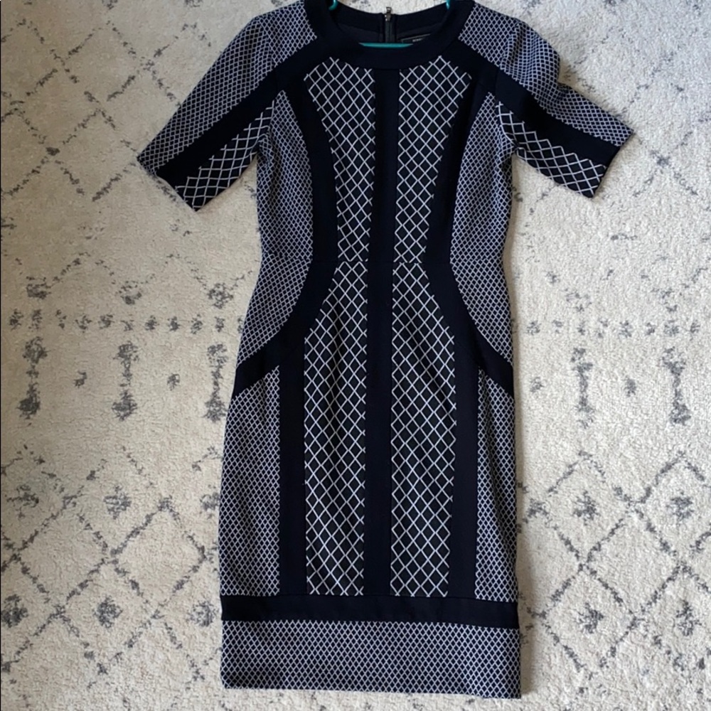 BCBGMaxAzria camellia sheath dress small